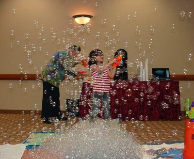 Richard's bubble show