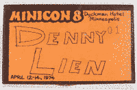 Small image of a Minicon 8 badge